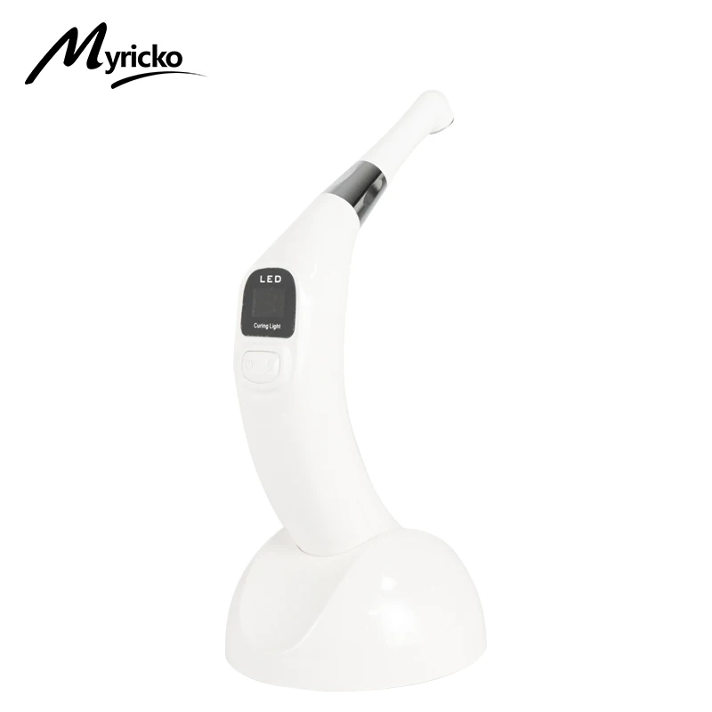 

Myricko Dental LED Cure Lamp Cordless Wireless Metal Head 1S Dentist Light Dentistry Equipment Teeth Whitening Tool