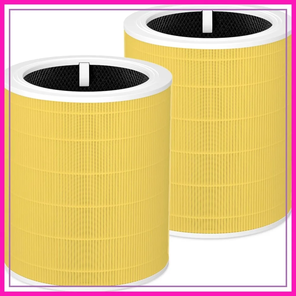 

Replacement Filter Compatible with Core 600S Air Purifier, 3-in-1 HEPA Filter, 2 Pack