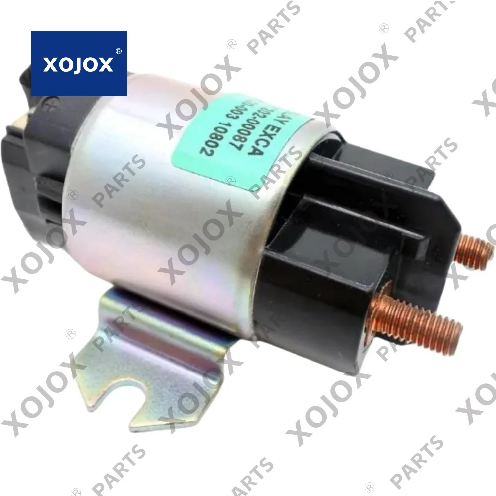 

Реле стартера XOJOX 301202-00087 30120200087 для экскаватора Doosan, новые запасные части