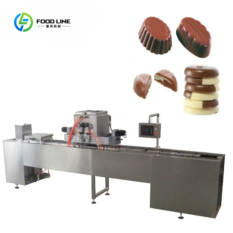 Customized Semi-Automatic Chocolate Depositing Machine Chocolate Molding Forming Machine Chocolate Making Equipment