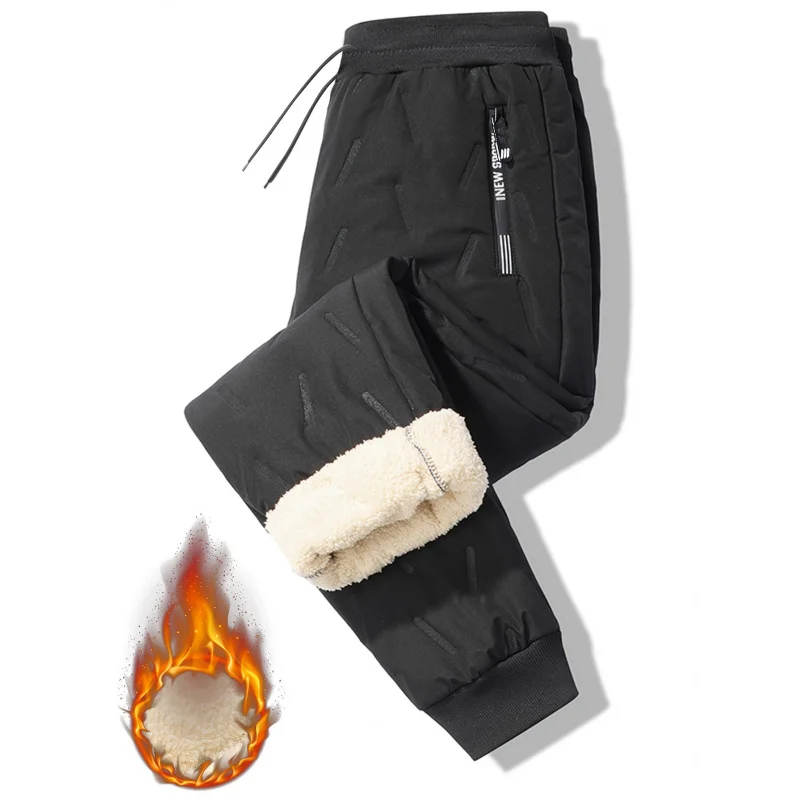 Y2k Damen-Sporthose 2025, lässig, Baggy-Polyester, Sporthose, Herren, plus Samt, verdickt, Winter, warme Kleidung, Mann, lässig, Pa