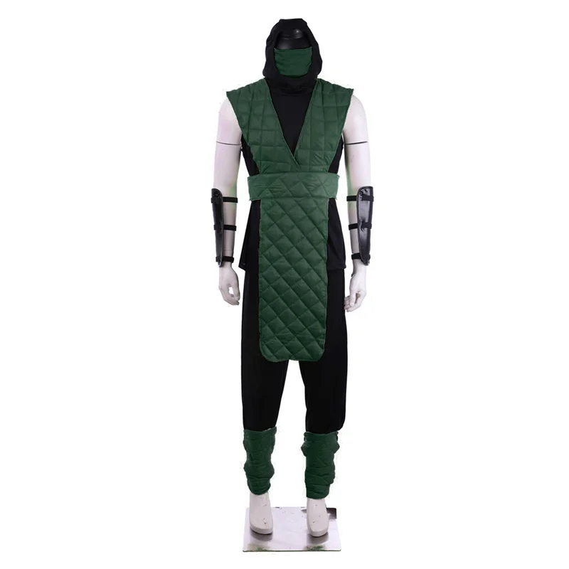 Gioco Mortal X Scorpion Costume Sub-Zero Cosplay giallo blu battaglia combattimento vestito da uomo adulto completo carnevale di Halloween