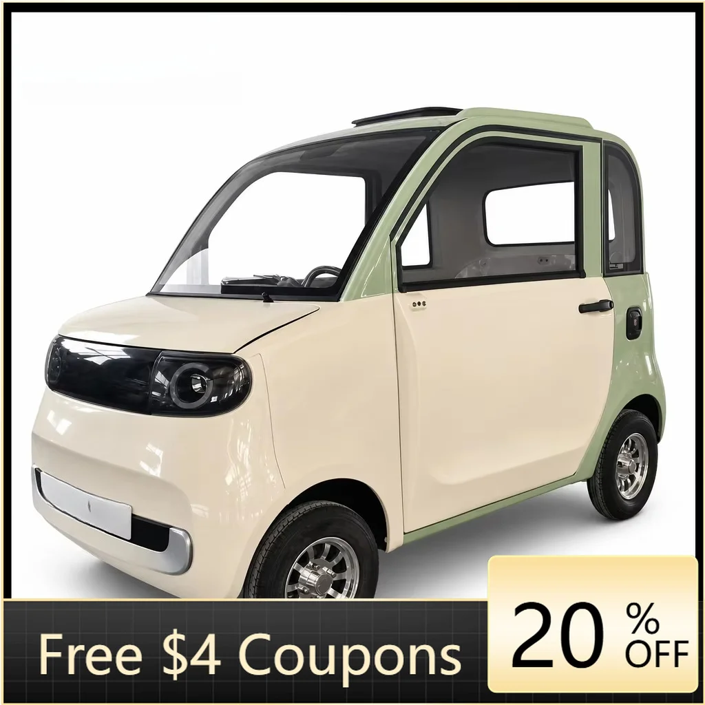 YzhgbElectric four-wheeler adult fully enclosed mini pickup truck luxury car home 1-1.5 kW motor cruising range 2000 kilometers