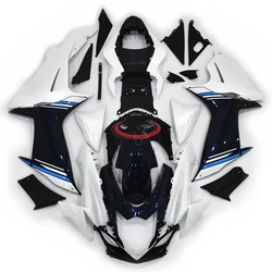 Bright dark blue white stripes For GSXR600 GSXR750 K11 2011-2023 Fit GSXR 600 750 Bodywork Cowling Motorcycle Full Fairing Kit