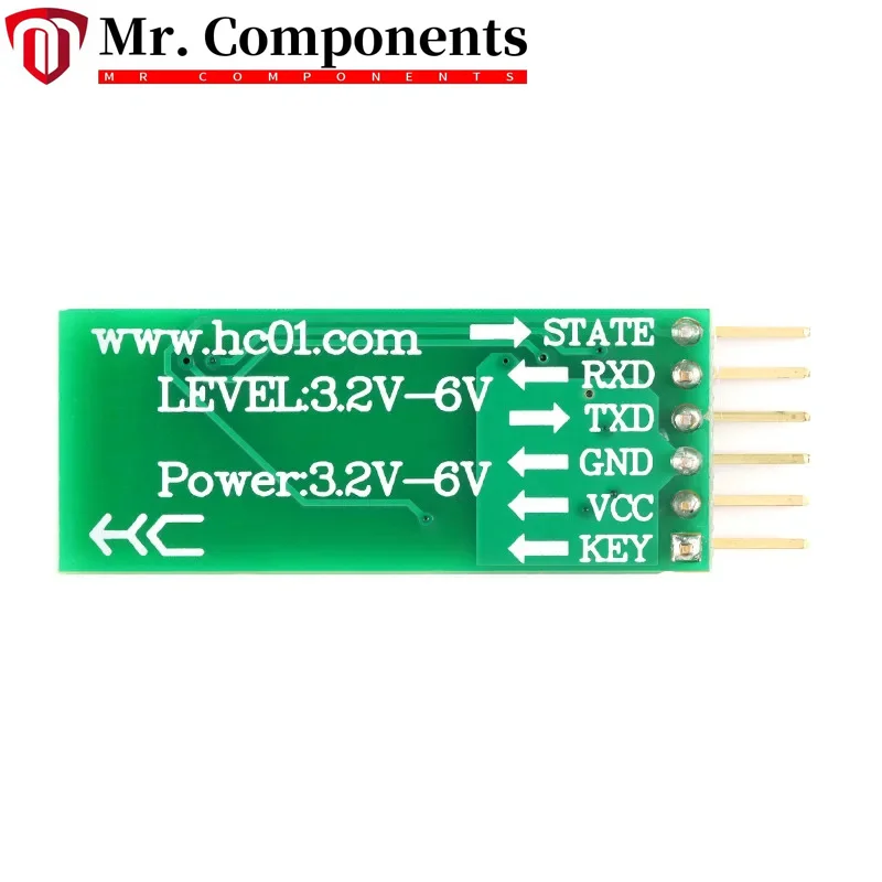 1PCS HC-04 Bluetooth-compatible 5.0 Module HC04 Dual-mode SPP2.1+BLE5.0 Serial Port Module Replace HC-05 HC-06 HC-08 In stock