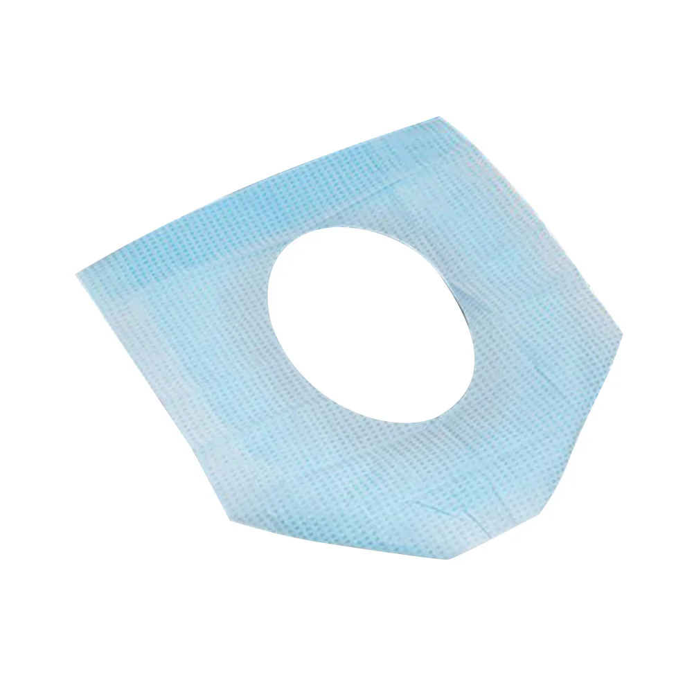 Fundas desechables para asiento de inodoro de 20 piezas, paquetes de tamaño de bolsillo, uso de viaje para mujeres embarazadas, cubierta de papel higiénico de viaje fácil de llevar
