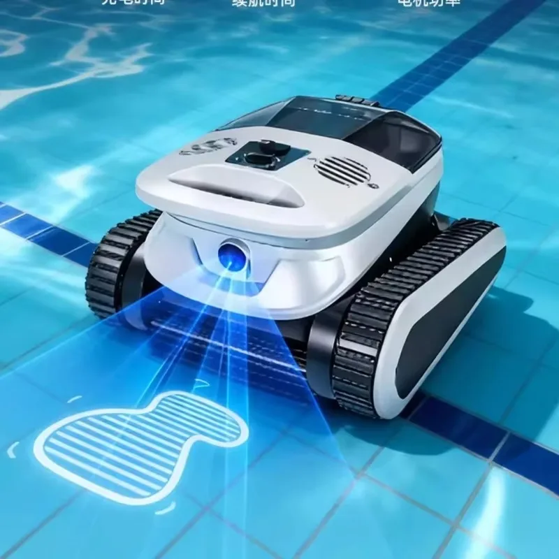 Swimming pool cleaning robot, fully automatic pool bottom suction machine, wireless underwater vacuum cleaner, cleaning water