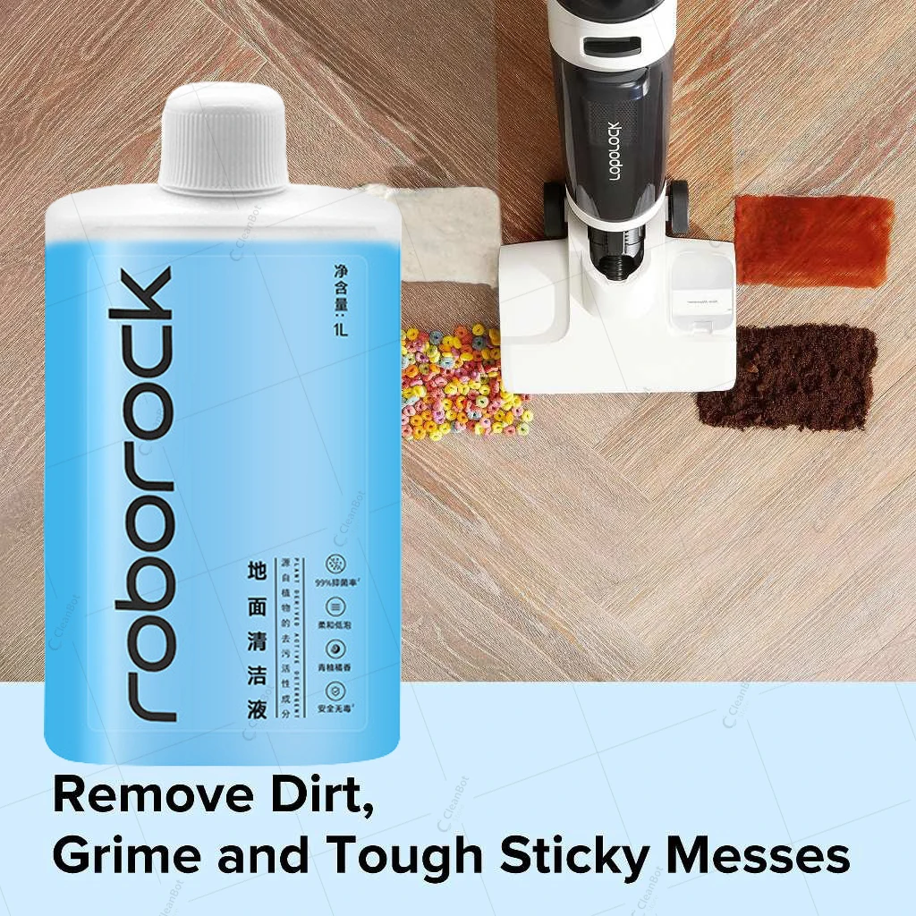 Roborock S8 Pro Ultra S8 MaxV Ultra S7 MaxV Ultra Q5 Q7 Q Revo Qrevo Curv Floor Cleaning Solutions Liquid Accessories1L