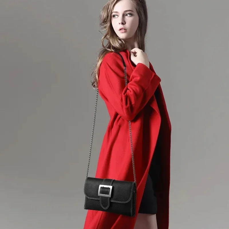 

Summer Fashion New Style PU Handbag Korean-style-Style Magnetic Snap Bag Solid Versatile Large-Volume Cross-body Shoulder