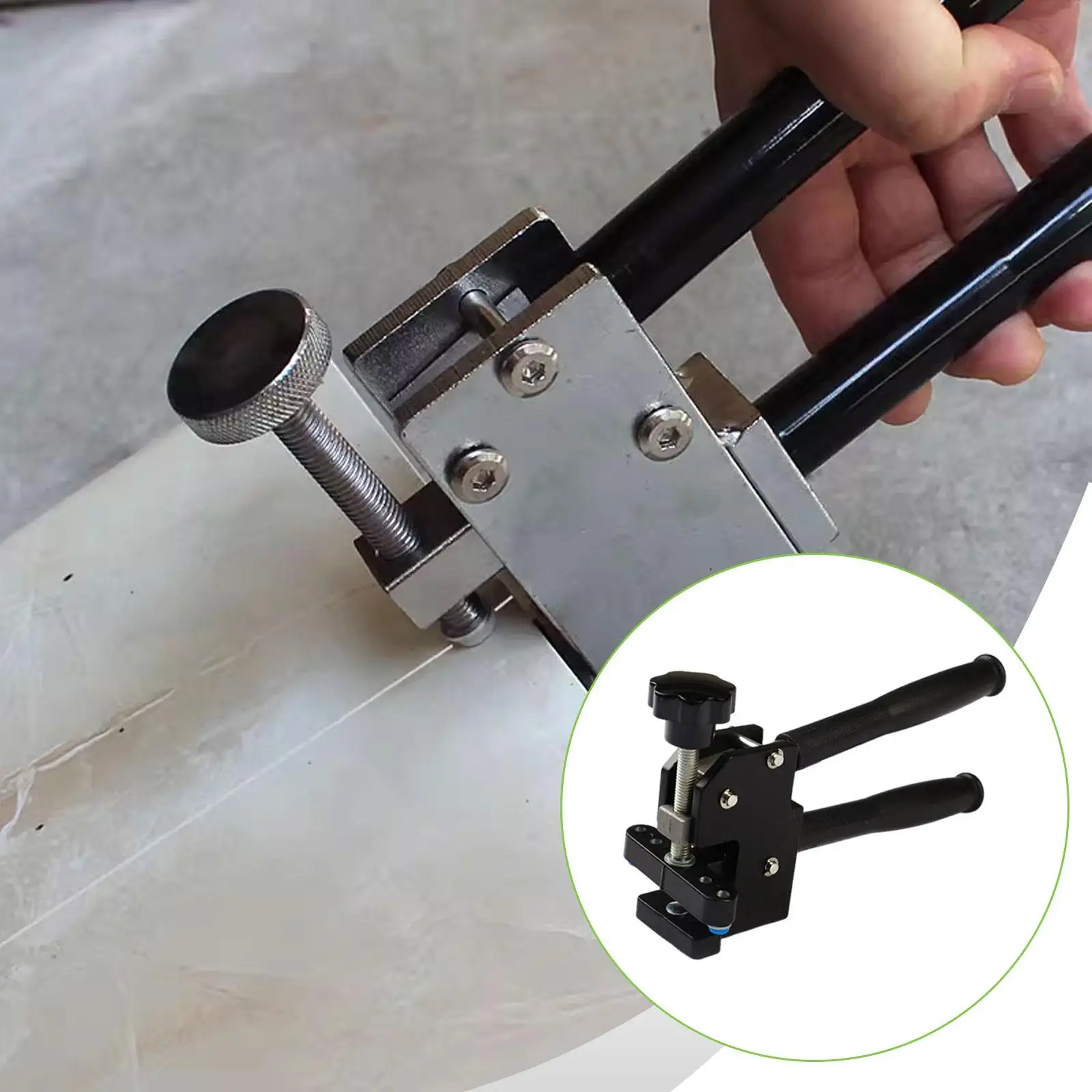 

Tile Glass Splitting Pliers Tile Ergonomic Handle Multifunctional Upper Pressure Design 9x3.1inch Sturdy Breaking Tool