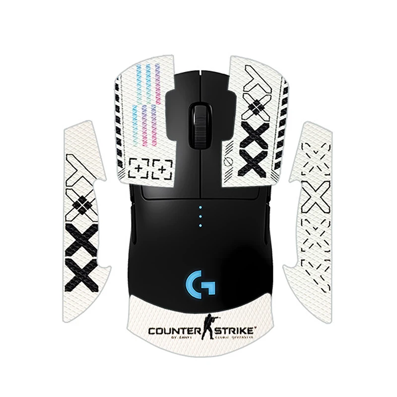 Non Slip Suck Sweat Mouse Grip Tape Skate Handmade Sticker For G Pro X Superlight Wireless Mouse