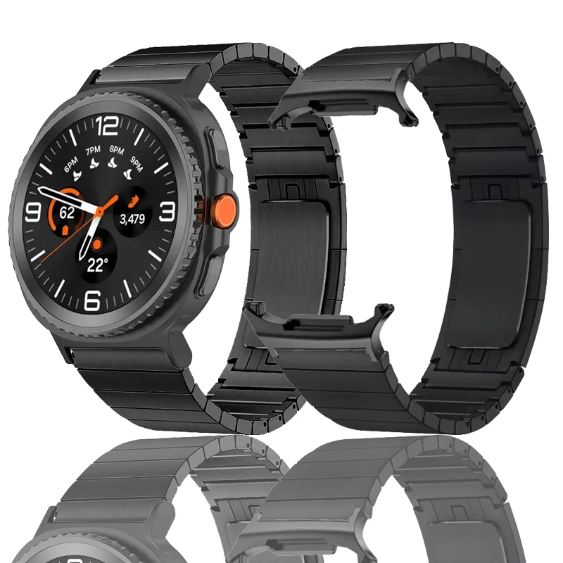 Stainless Steel Watchband For Galaxy Watch 8 44 40mm Metal Bracelet Wristband Band For Samsung Watch Ultra/8 Classic 46mm Strap