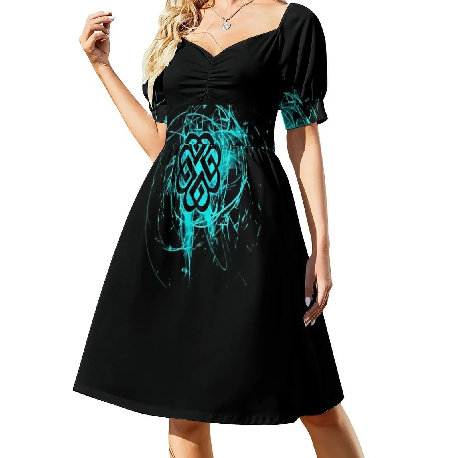 

Dance with the Devil Rock Band Short-Sleeved Dress party dresses women dresses summer woman 2025 Dress