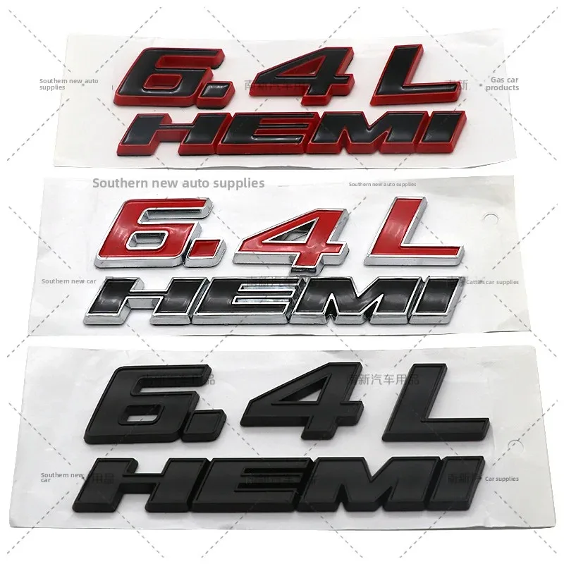 6.4L HEMI ملصقات السيارات ل جراند شيروكي دودج 392HEMI ABS المواد تعديل ورقة مجلس ملصقات الصينية المنشأ
