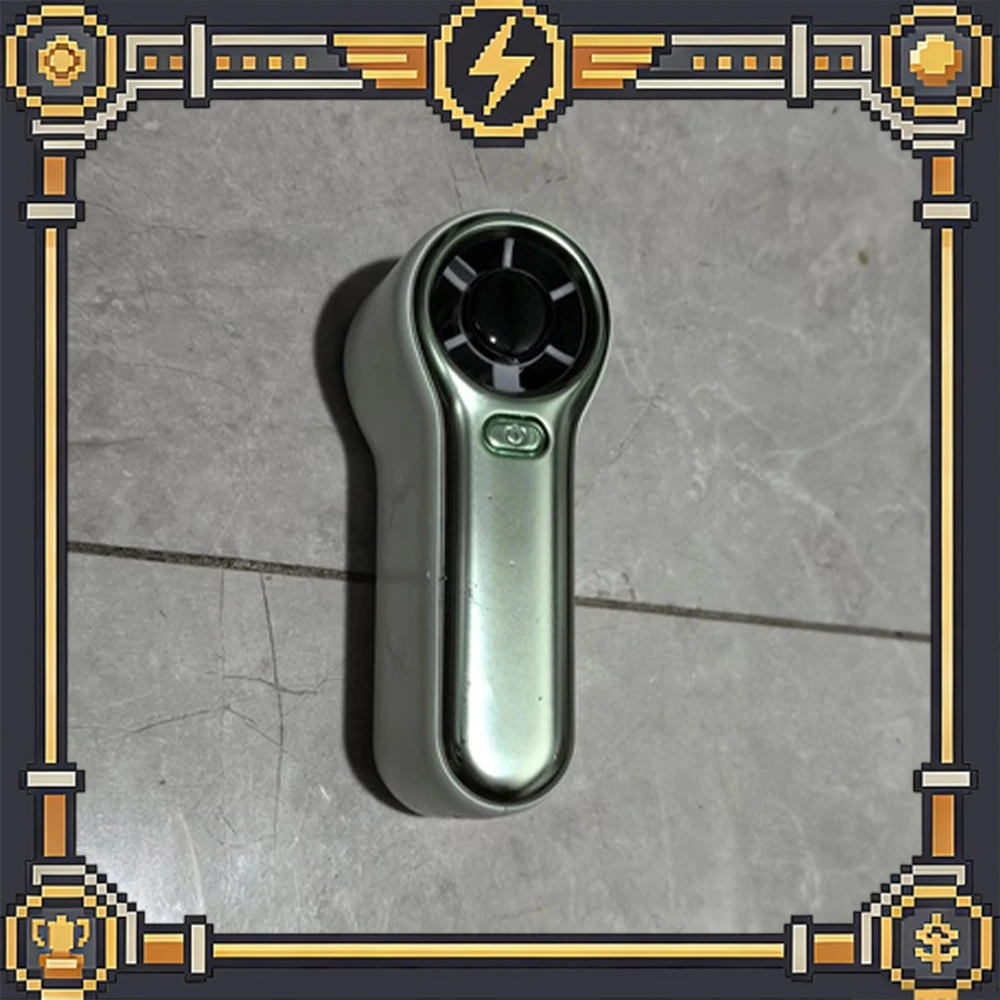 PRINCE GS6 Handheld Small Fan Strong Motor Speed 24000 Handheld Fan Intelligent Digital Display External Screen Light Weight
