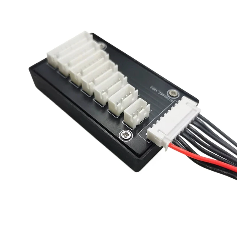 บอร์ดชาร์จแบตเตอรี่ลิโพ 2-8S พร้อมอะแดปเตอร์ขยายการชาร์จแบบขนานสำหรับแบตเตอรี่ลิโพ RC