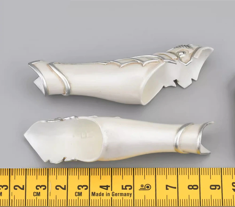 1/6 TBLeague PL2022-195B Female Beauty Ghost Soldier White Version Leg Armor Wrist Armhand Thigh Armor Accessories For 12