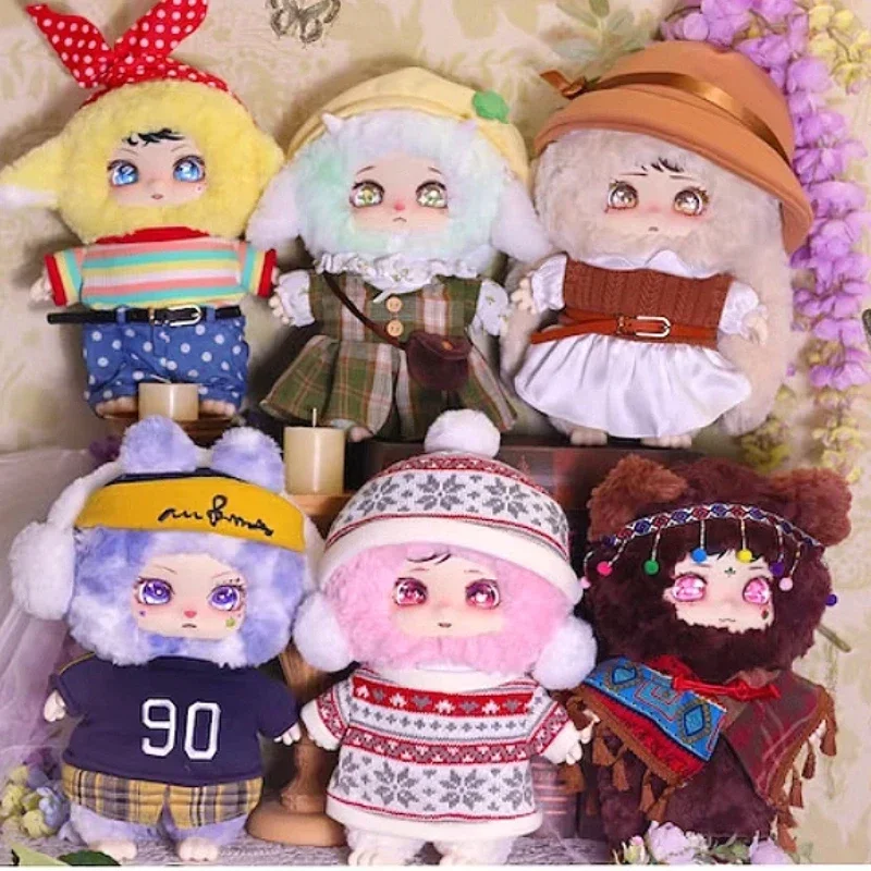 

Коплика LOKIKI Time Series, милая глухая коробка, 400% виниловая кукла для лица, загадочная коробка, коллекция персонажей, украшение, игрушка в подарок