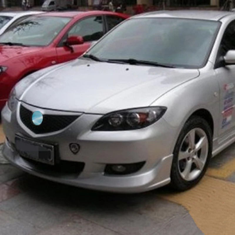 For ABS Front Bumper Lip Diffuser OLD Mazda 3 Anti-Collision Accessories Car Splitter Body Kit M3 Refit 2006 -2009 Year