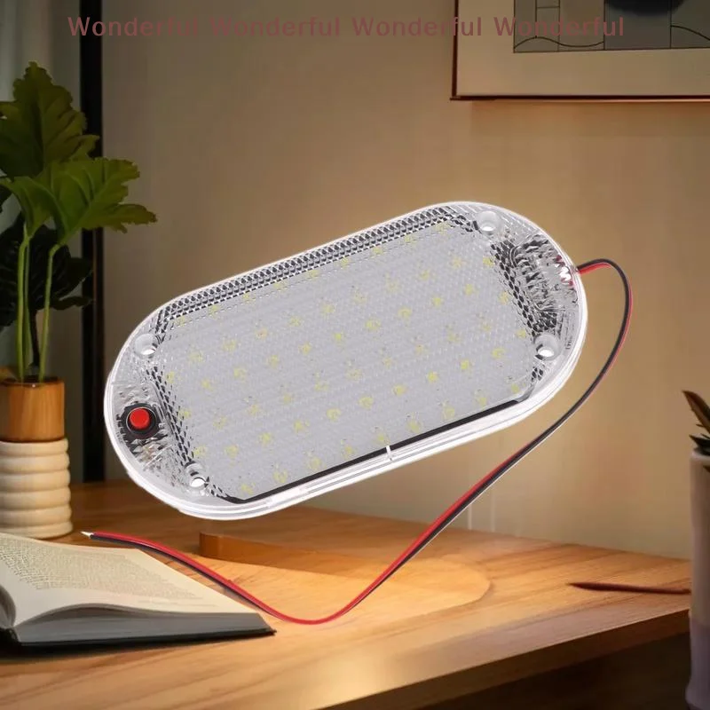 

Universal Car Roof Bar Light, 12v-85v LED, 1Pcs Interior Ceiling Lamp for Motorhome and Reading Light
