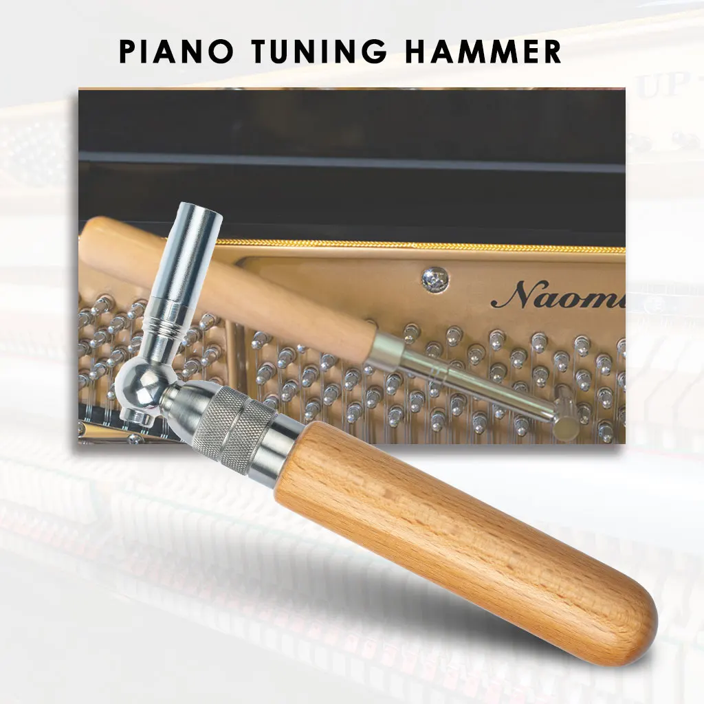 Professional Piano Tuning Hammer Wrench Star Tip Wrench Min Piano Tuning Hammer Piano Tools