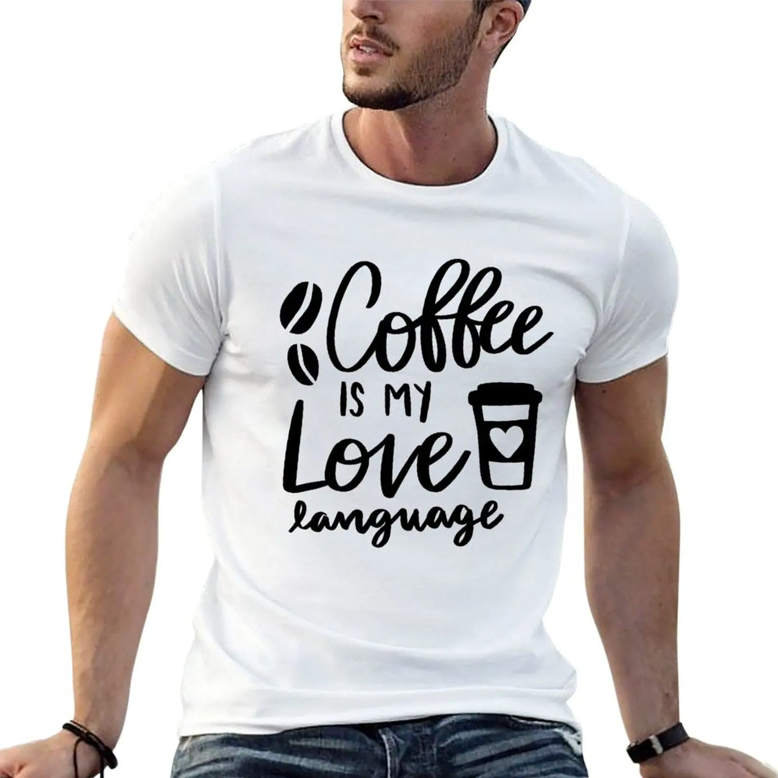 Coffee Is My Love Language Shirt, Coffee Lovers Shirt, Coffee Shirt Women's, Funny Shirt, Before Talkie, C T-Shirt