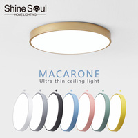 Macaron LED Nordic ceiling light creative modern minimalism living room bedroom study dining room corridor balcony lighting