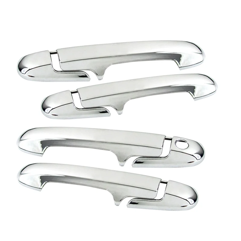 Silver ABS Car Door Handle Cover Trim Fit for Honda Accord Sedan 2003 2004 2005 2006 2007