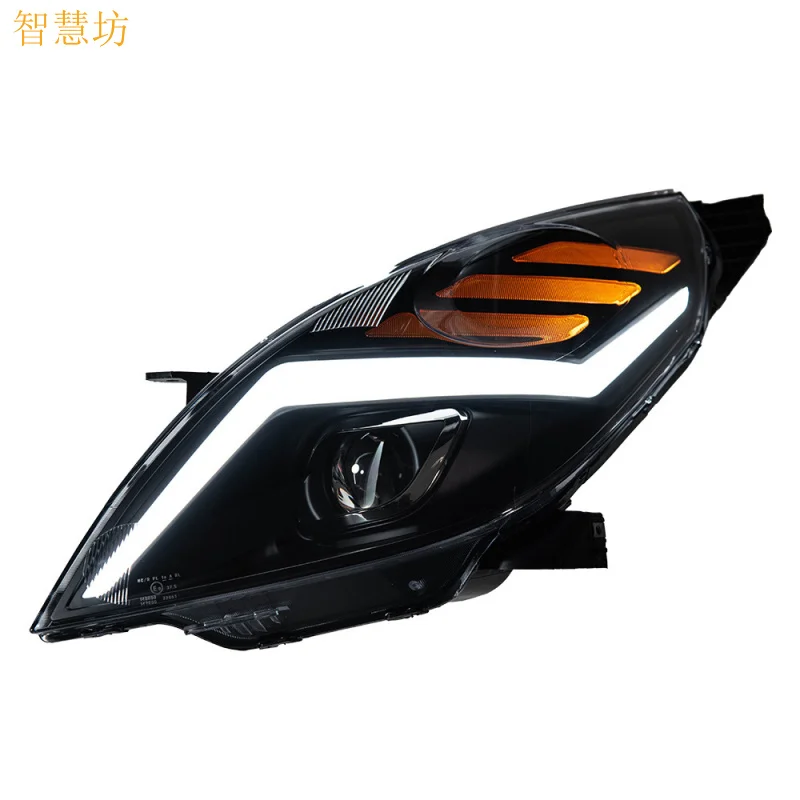 Suitable for Chevrolet Spark 2011-2014 Upgrade LED Lens Headlight Turn Signal Daytime Running Light