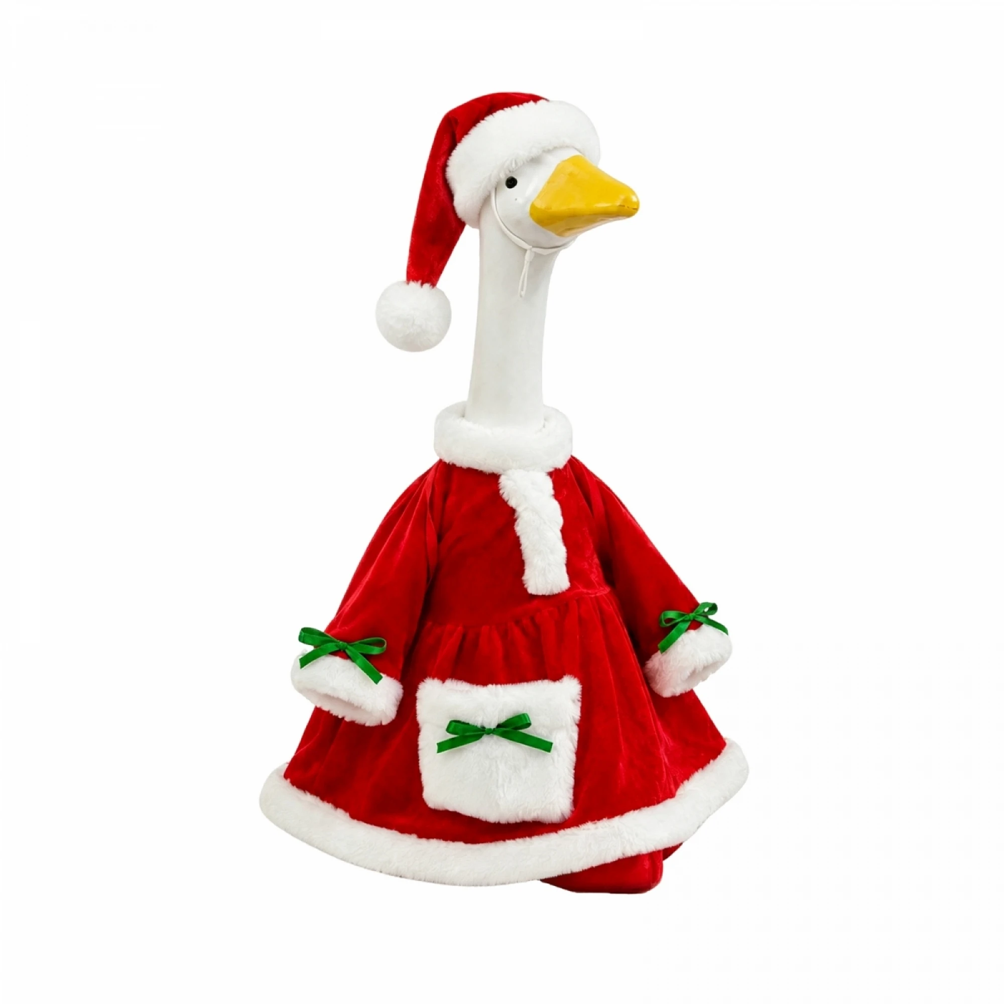 23 in Porch Goose Outfit Red Santa Costume Hat Crossbody Bag