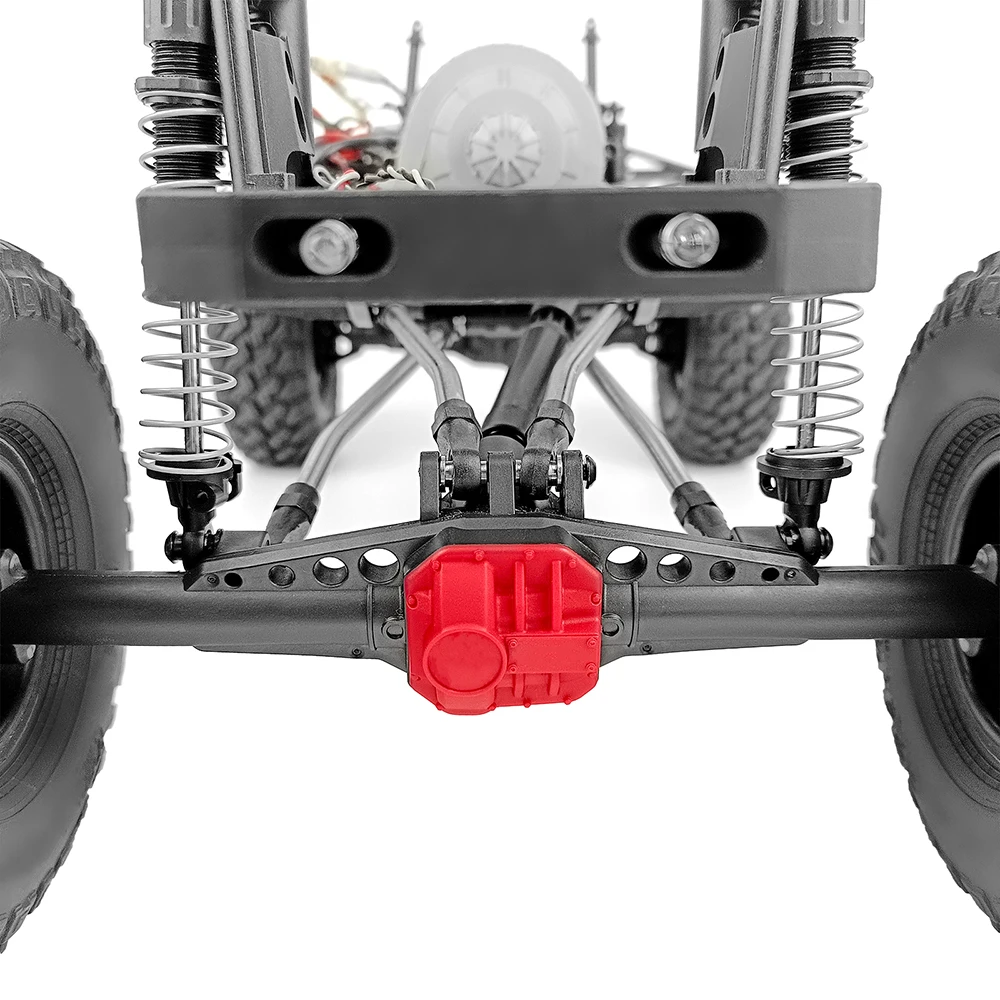 AXSPEED Stainless Steel Links with Rod Ends 313/324mm Suspension Linkage for 1/10 Axial SCX10 II 90046 TRX4 RC Crawler Car Parts