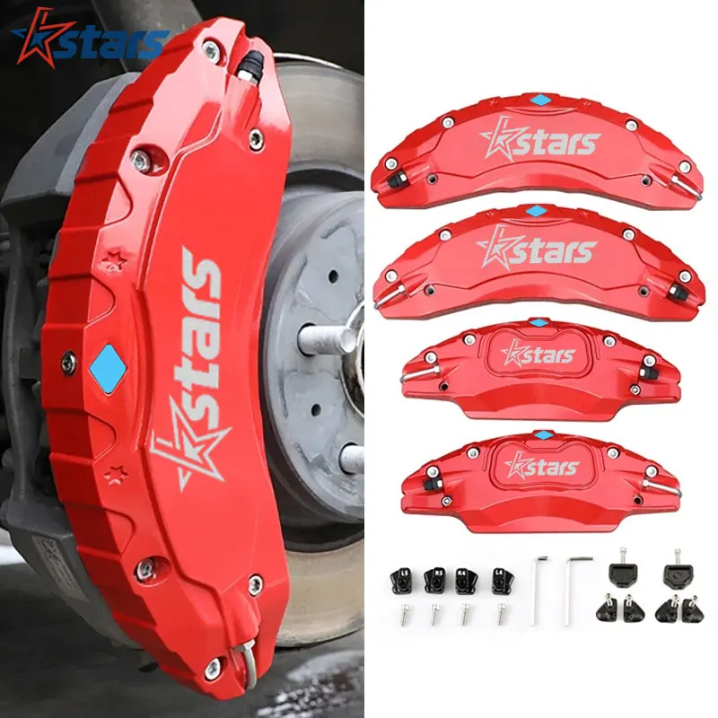 

For Tesla Model 3 2018-2023 12 Colors 18 19 Inch 4Pcs Brake Caliper Covers Stars Stickers Will Be Included