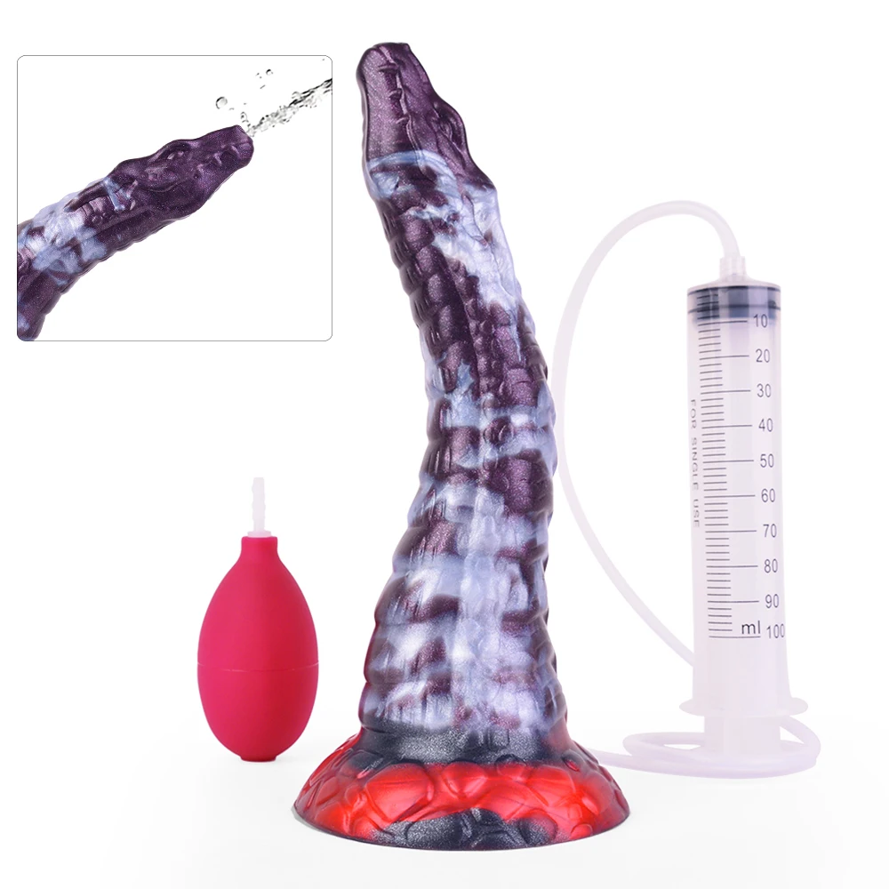 NNSX Curved Dildos Squirting Penis Anal Plug Flexible Prostate Massager G-Spot Vagina Stimulator Sex Toys for Woman Men Couple