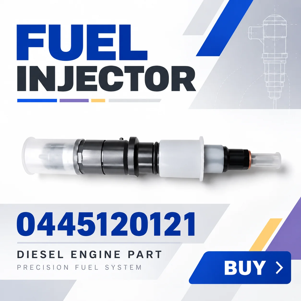0445120121 Common Rail Injector For Big Trucks,For F00RJ01620 F00RJ03290 F00RJ01831 5298010 Catheter,Matching Fuel System.LI1730