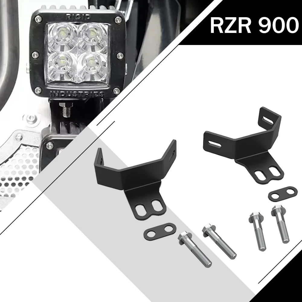 

UTV Accessories For Polaris RZR 800 RZR 900 RZR1000 RZR XP 1000 2008-2024 Side Cage A-Pillar DUAL Fog Light Pod Mount Bracket