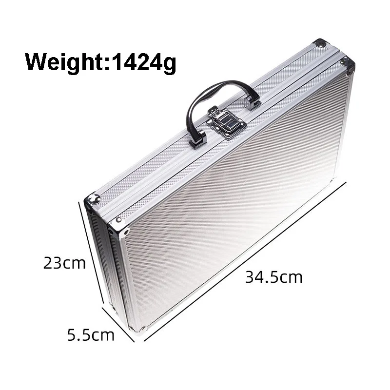Watch Repair Tool Kit with Aluminum Alloy Case Watch Link Pin Remover Shell Opener Clock Battery Replacement Tool Screwdrivers