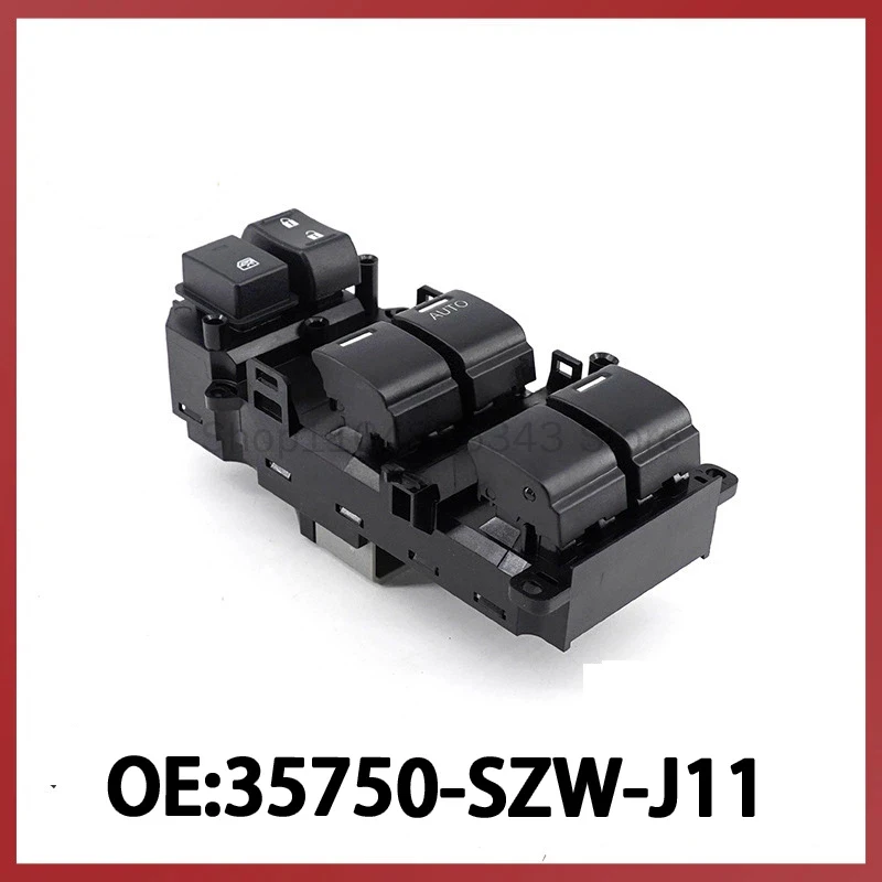 

35750-SZW-J11 for Honda Accord Auto Parts Glass Regulator Switch Window Switch