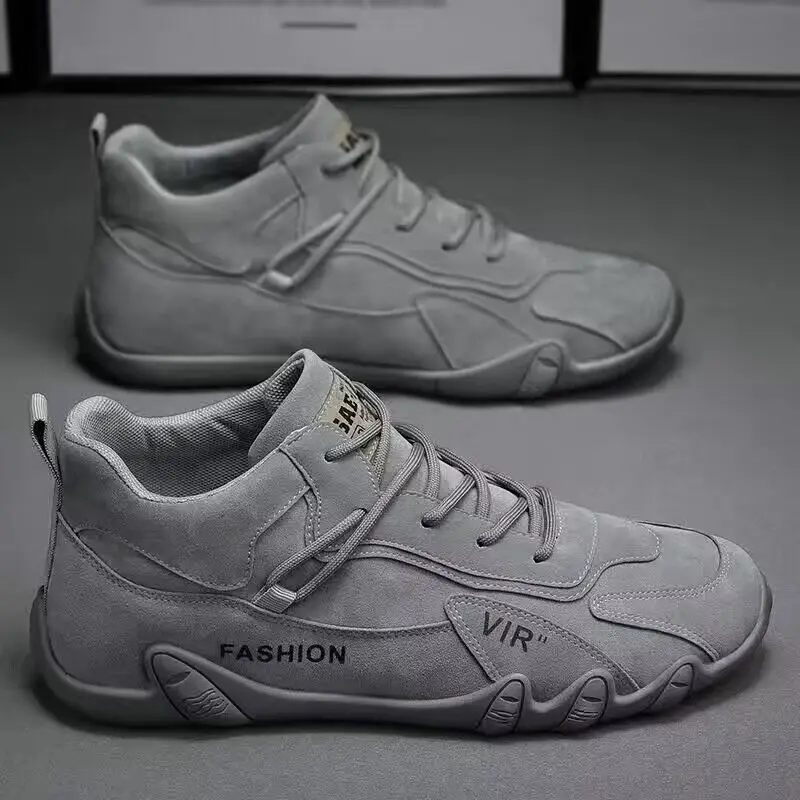 Botines deportivos para Hombre, calzado militar para motorista, calzado plano, zapatillas Erkek Bot