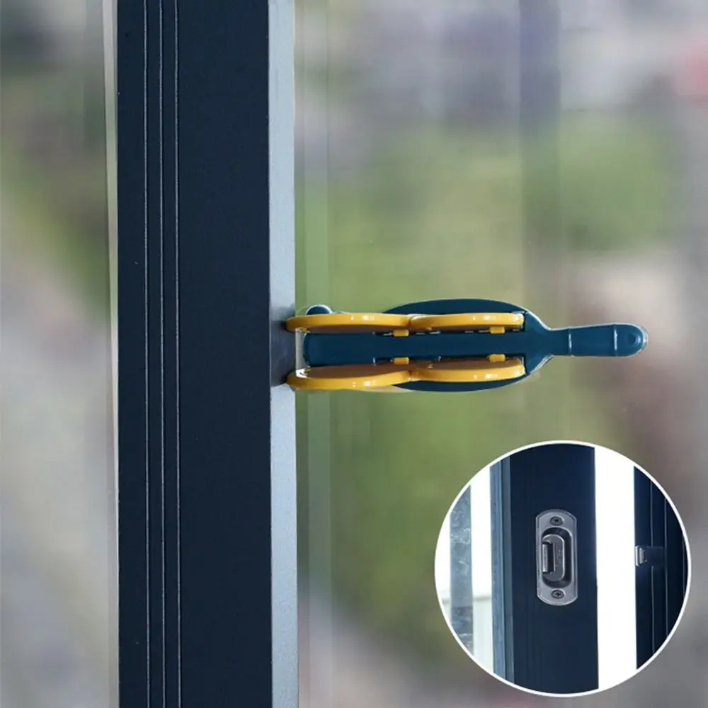 

Home Safety Lock Anti-pinch Multi-function Dragonfly Shape Baby Safety Lock Window Limit Lock Security Lock Door Stopper Lock