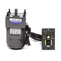 40W 220V Gear Motor Electric Motor with Controller 1:15 90RPM