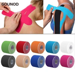 Kinesiology Tape Breathable Waterproof Athletic Recovery Sports Tape Fitness Tennis Knee Muscle Pain Relief Access