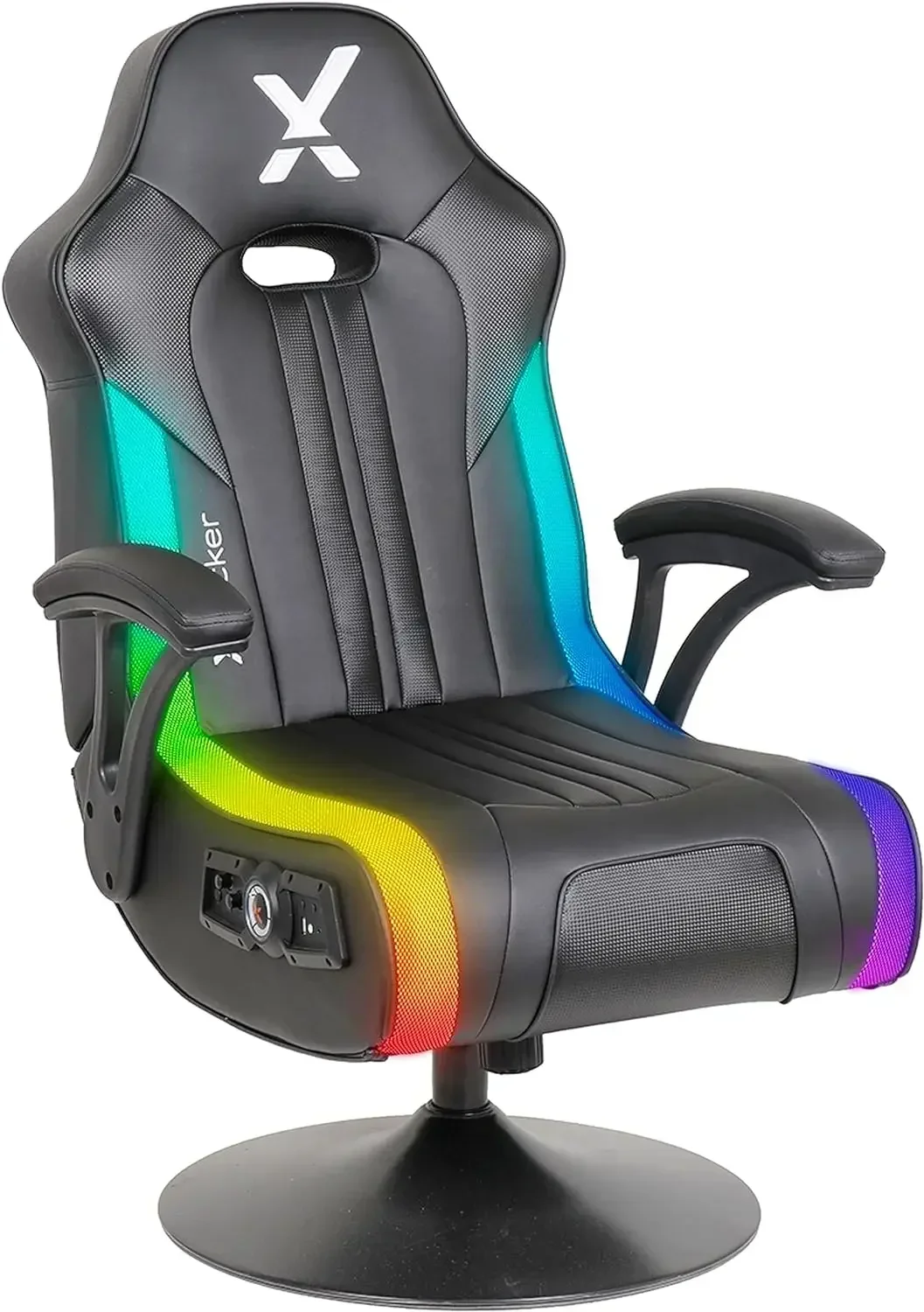 Furniture suppliesX Rocker Torque Pedestal Gaming Chair, with Subwoofer and Vibration, Neo Motion, 2.1 Bluetooth, Wireless, 5114