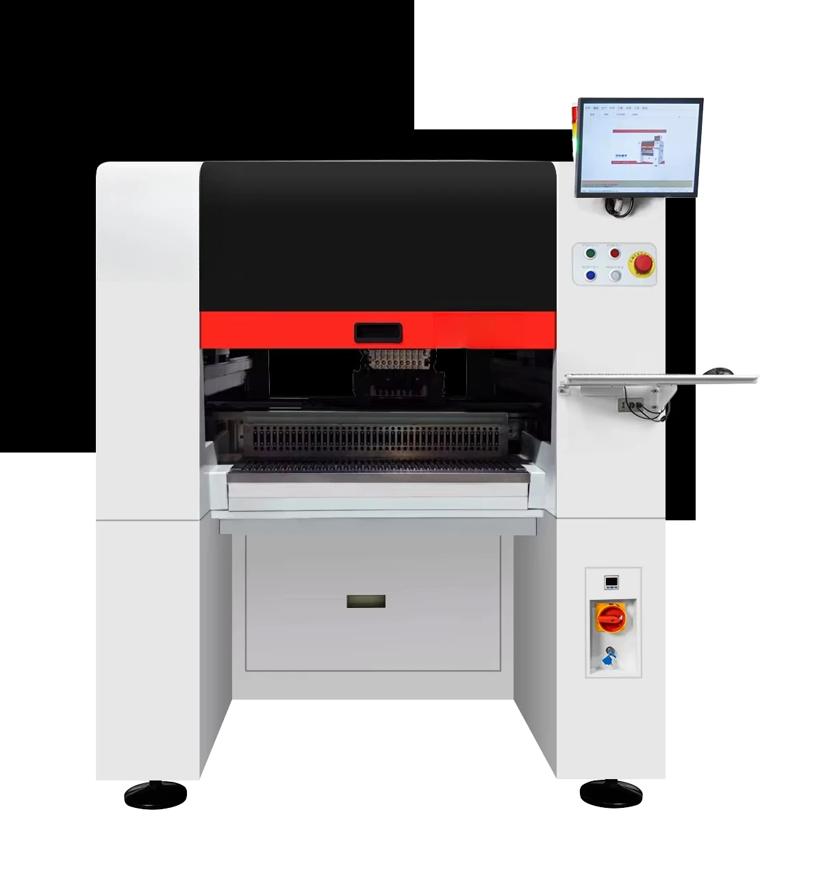 TM08 Fully Automatic  Smd Pick and Place Machine 8 Head SMT Chip Mounter Pcb Led Pick and Place Machine for Smt Assembly Line