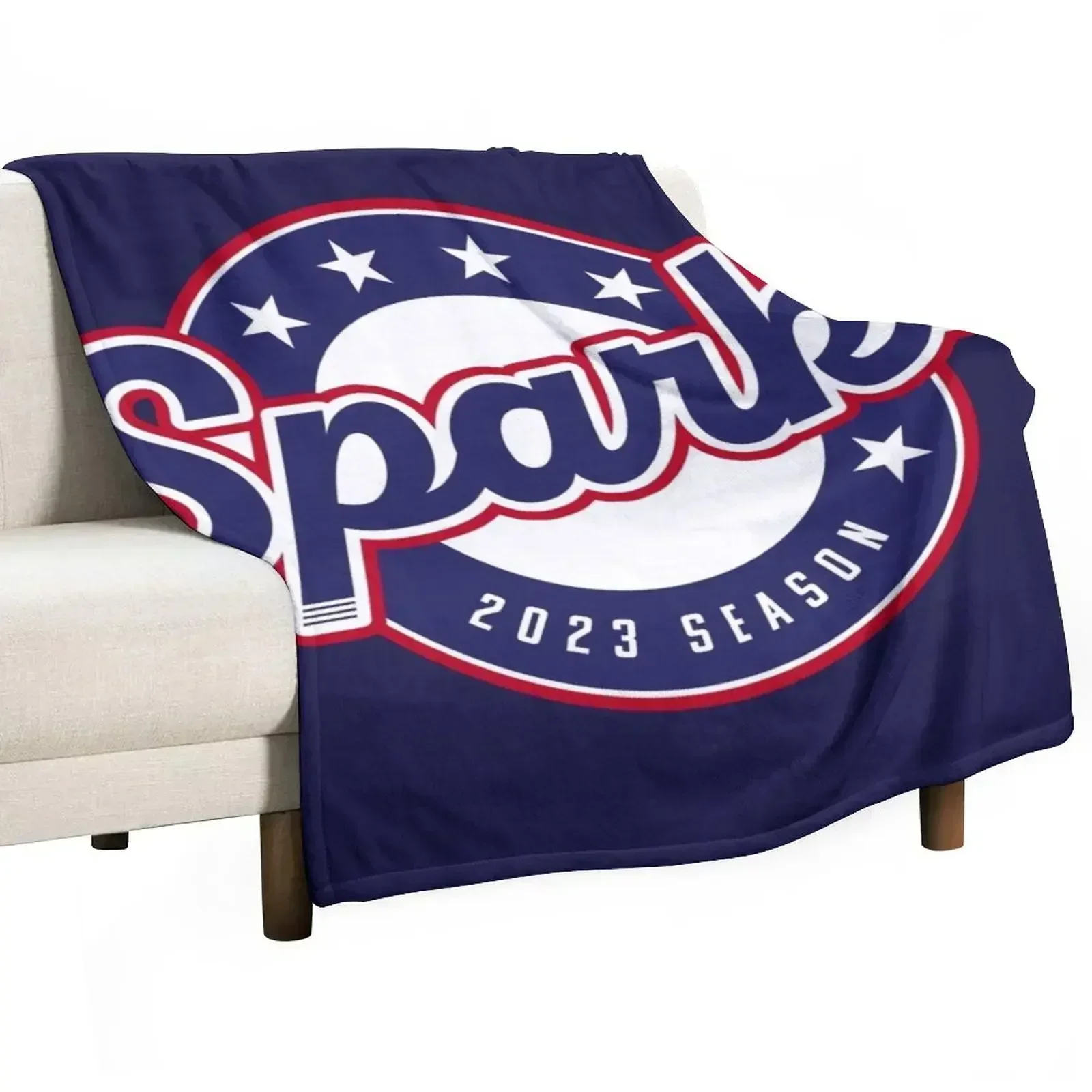 Capital City Ringette Sparks - 2023 Season Throw Blanket For Baby Moving Warm Blankets