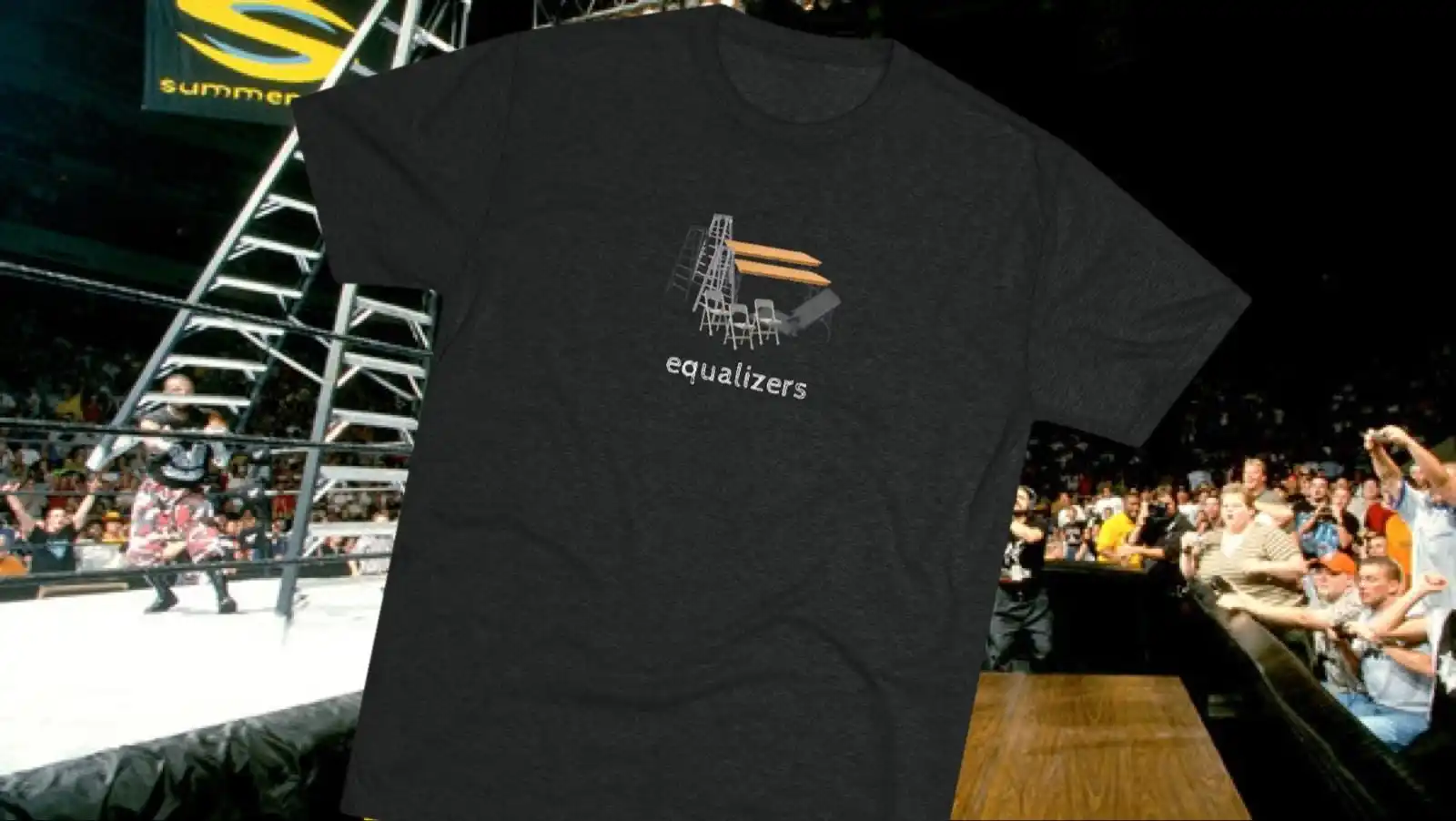 wrestling equalizers Tri Blend Crew T Shirt