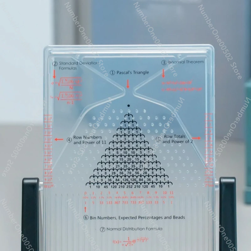 

Galton Board Normal Distribution Model Educational Toy Math Teaching Tool Desktop Decor for Probability Demonstration