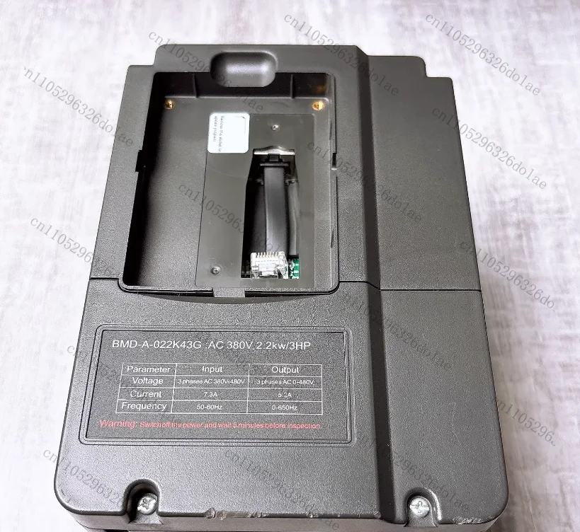 Original Frequency Converter BMD-A-022K43G 2.2KW 380V Tested OK Without Panel