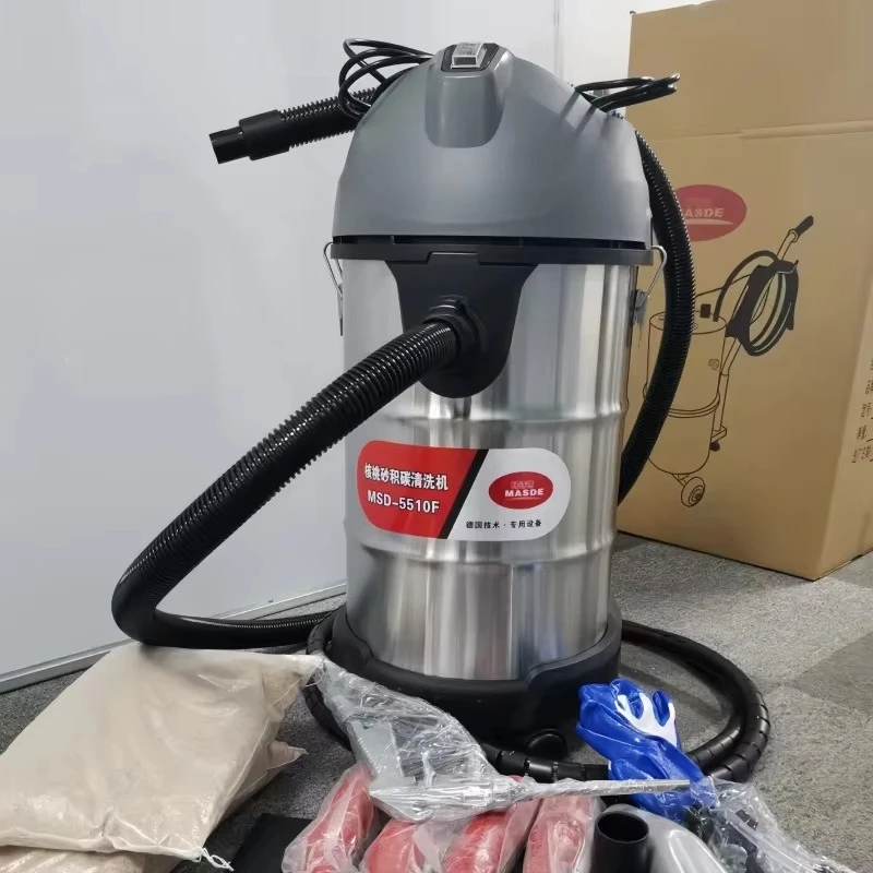 MSD-5510F Walnut Sand Carbon Deposition Cleaning Machine Automotive Engine Inlet Valve Combustion Chamber Cleaning Equipment