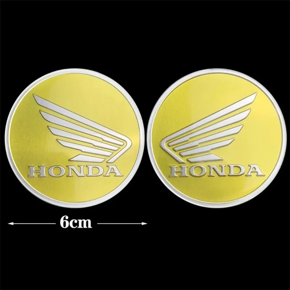 Naklejka na zbiornik paliwa Honda Motorcycle Circular Logo 3D Stereoscopic, odpowiednia do CBR600RR/CBR1000RR/CB190SS Pcx125 Cb650r