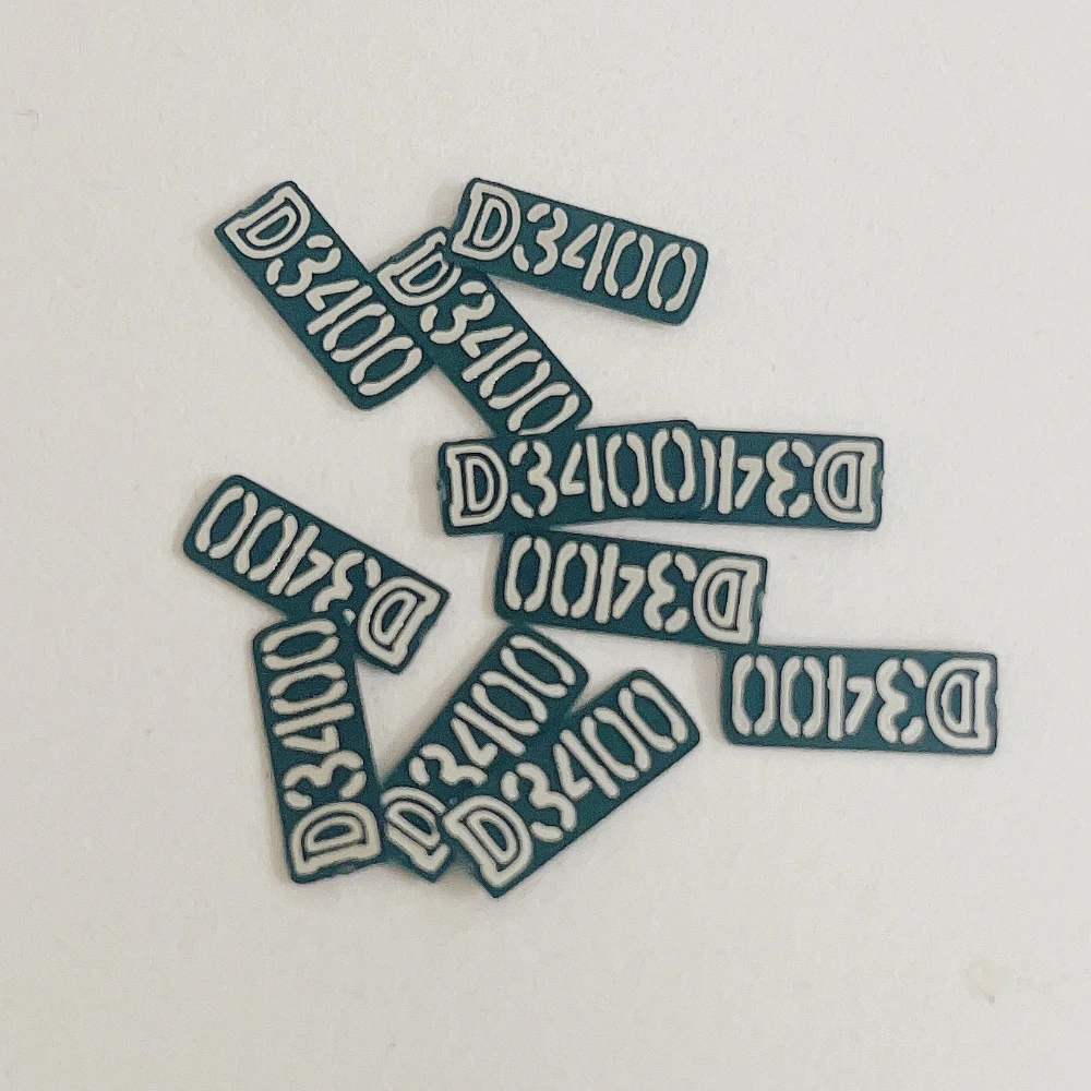 1ชิ้นใหม่เอี่ยมสำหรับ Nikon D3400 LOGO label, LOGO, โลโก้, ป้ายดิจิตอลอุปกรณ์เสริมกล้อง